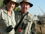 Judy and Harvey Smith, African explorers!