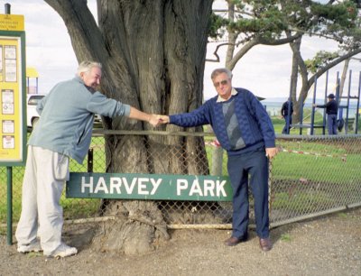 Harvey Park, plus two Harveys